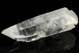 Striated Colombian Quartz Crystal - Peña Blanca Mine #189740-1